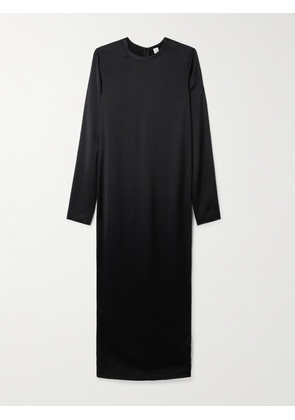 TOTEME - Satin Maxi Dress - Black - DK32,DK34,DK36,DK38,DK40