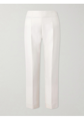 TOTEME - Wool And Silk-blend Straight-leg Pants - Ecru - DK32,DK34,DK36,DK38,DK40