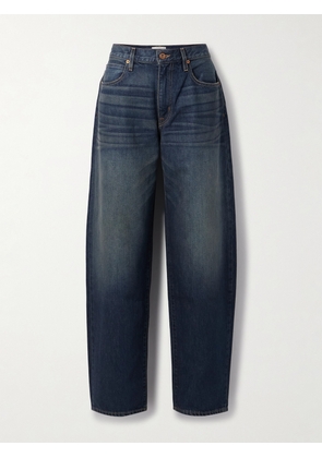 SLVRLAKE - Ella Mid-rise Barrel-leg Jeans - Blue - 23,24,25,26,27,28,29,30,31,32