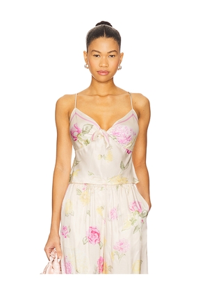 LoveShackFancy Emeraine Top in Ivory. Size 6. Also in 8.