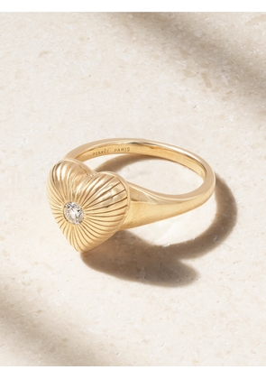 Persée - Memoria Heart 9-karat Gold Diamond Ring - 47,49