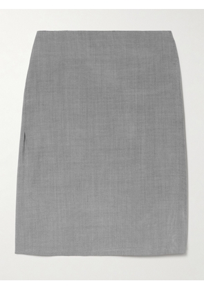 Calvin Klein Collection - Luna Wool Skirt - Gray - IT36,IT38,IT40,IT42,IT44,IT46