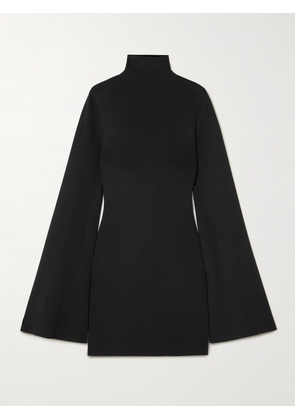 Calvin Klein Collection - Annie Stretch-knit Mock-neck Mini Dress - Black - IT36,IT38,IT40,IT42,IT46