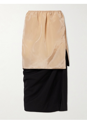 Calvin Klein Collection - Tyler Wool Midi Skirt - Black - IT36,IT38,IT40,IT42,IT44