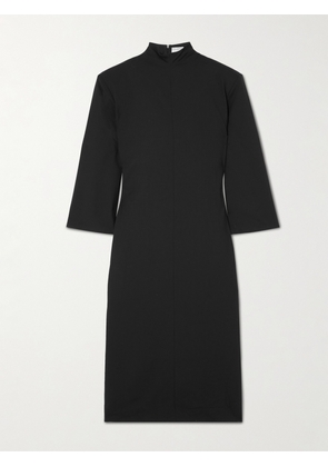 Calvin Klein Collection - Addison Wool And Silk-blend Turtleneck Midi Dress - Black - IT36,IT38,IT40,IT42,IT44,IT46