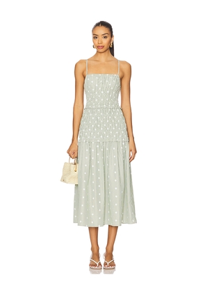 Maude Club Madison Dress in Green. Size L. Also in S, XS, M, XL.