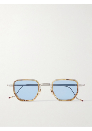 Jacques Marie Mage - Atkins Square-frame Titanium And Tortoiseshell Acetate Sunglasses - One size