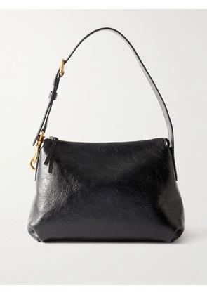 Dries Van Noten - Textured-leather Shoulder Bag - Black - One size