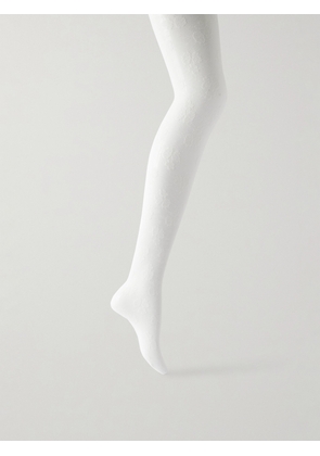 Valentino Garavani - Stretch-lace Tights - White - x small,small,medium,large