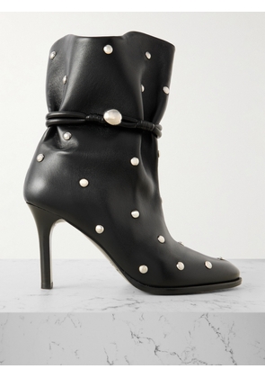 Isabel Marant - Lolya Studded Leather Ankle Boots - Black - FR36,FR37,FR38,FR39,FR40,FR41