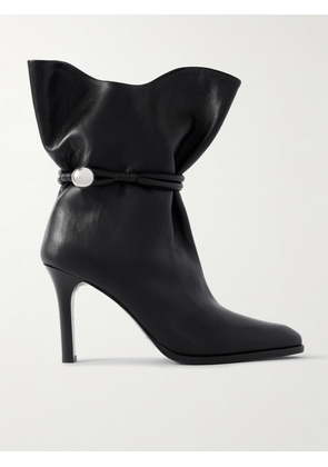 Isabel Marant - Lolya Embellished Leather Ankle Boots - Black - FR36,FR37,FR38,FR39,FR40,FR41
