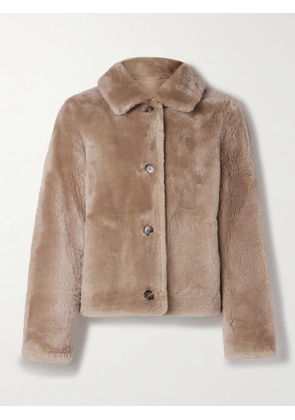 Yves Salomon - Shearling Jacket - Neutrals - FR 34,FR 36,FR 38,FR 40,FR 42,FR 44,FR 46