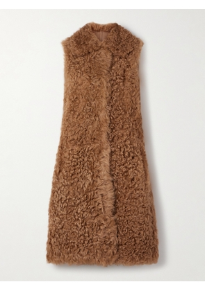 Yves Salomon - Shearling Vest - Brown - FR 34,FR 36,FR 38,FR 40,FR 42,FR 44,FR 46