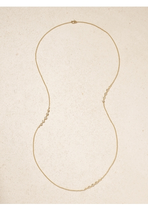 Octavia Elizabeth - Three Stop Nesting Gem 18-karat Recycled Gold Diamond Necklace - One size