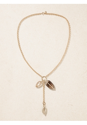 By Pariah - Kalahari Collector 14-karat Recycled Gold Multi-stone Necklace - One size