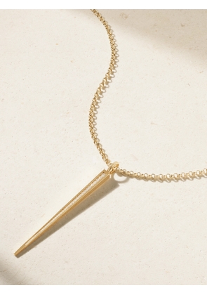 By Pariah - Sticks And Stones 14-karat Recycled Gold Diamond Necklace - One size