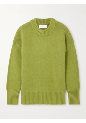 La Ligne - Marin Wool And Cashmere-blend Sweater - Green - xx small,x small,small,medium,large,x large