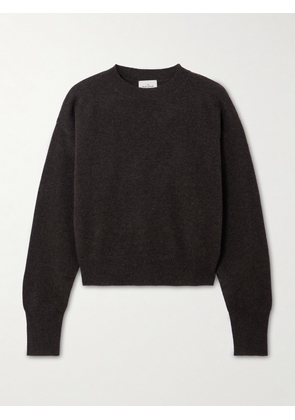 Le Kasha - Menorca Cropped Organic Cashmere Sweater - Brown - x small,small,medium,large