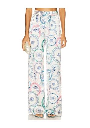 MISA Los Angeles Reshma Pant in Ivory. Size M. Also in XS, XXS.