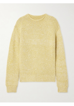 Le Kasha - Brest Organic Cashmere Sweater - Yellow - S/M,M/L