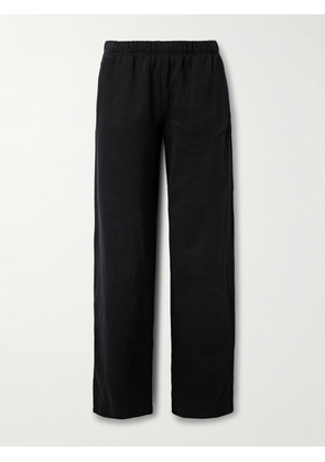SKIMS - Classic Cotton-blend Jersey Straight-leg Pants - Onyx - Black - XXS,XS,S,M,L,XL,2XL,3XL,4XL