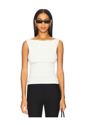 Miaou Lani Top in Cream. Size L. Also in XS, M, XL.