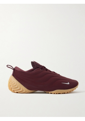 Nike - Astra Ultra Quilted Brushed-shell Sneakers - Burgundy - US Women’s 5,US Women’s 5.5,US Women’s 6,US Women’s 6.5,US Women’s 7,US Women’s 7.5,US Women’s 8,US Women’s 8.5,US Women’s 9,US Women’s 9.5,US Women’s 10,US Women’s 10.5,US Women’s 11,US Women’s 11.5,US Women’s 12,US Women’s 12.5