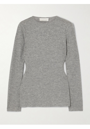 LIBEROWE - Stretch-cashmere Top - Gray - x small,small,medium,large,x large