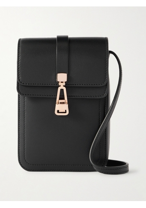 Gabriela Hearst - Leather Phone Pouch - Black - One size