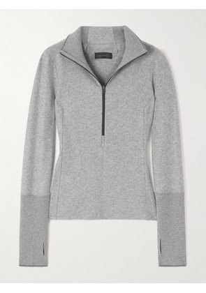 SEASE - Ariel Fleece Ski Top - Gray - 01,2,3,4