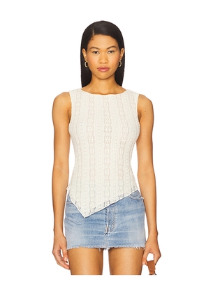 MORE TO COME Palima Top in Cream. Size M. Also in XS.