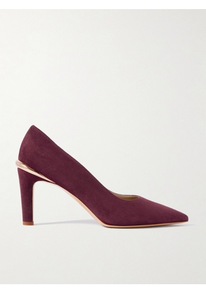Gabriela Hearst - Edwina Suede Pumps - Burgundy - IT36,IT36.5,IT37,IT37.5,IT38,IT38.5,IT39,IT39.5,IT40,IT40.5,IT41,IT41.5,IT42