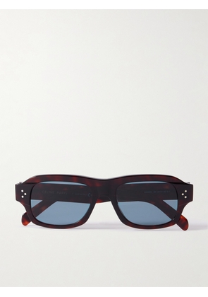 CELINE Eyewear - Square-frame Tortoiseshell Acetate Sunglasses - Brown - One size