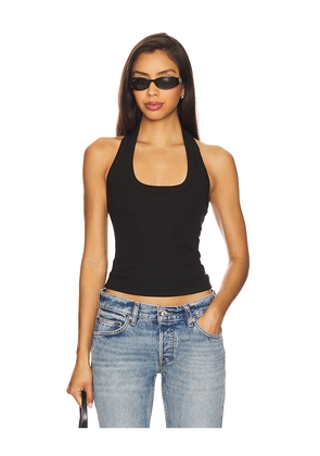LNA x REVOLVE Bradley Halter Top in Black. Size L. Also in M, XL.