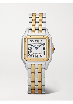Cartier - Panthère De Cartier Medium 27mm 18-karat Gold And Stainless Steel Watch - One size