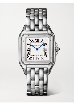 Cartier - Panthère De Cartier Large 31mm Stainless Steel Watch - White - One size