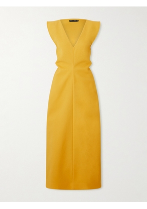 Proenza Schouler - Mariam Scuba Midi Dress - Yellow - US0,US2,US4,US6,US8,US10,US12