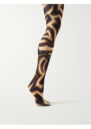 PUCCI - Printed Tights - Multi - small,medium,large