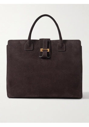 Nili Lotan - Lou Suede Tote - Brown - One size