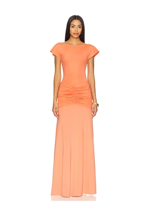 OW Collection x REVOLVE Gaia Maxi Dress in Orange. Size M. Also in S, XS.