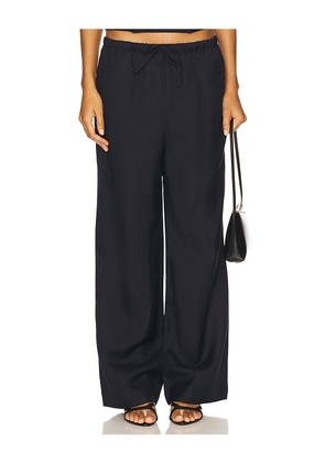 LIONESS Idyllic Pant in Navy. Size L. Also in XS, XXS.