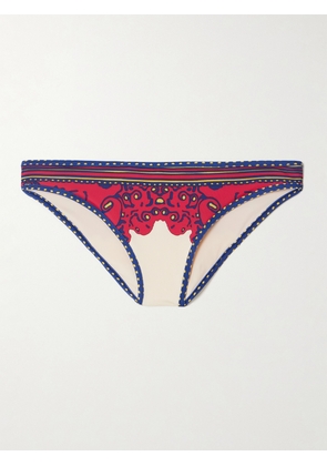 La DoubleJ - Printed Bikini Briefs - Blue - x small,small,medium,large,x large