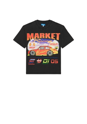 Market Built 2 Last Tee in Black. Size L. Also in M, XL/1X.
