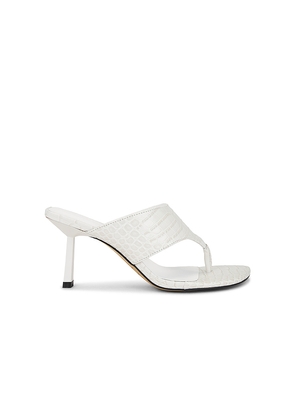 Nakedvice The Tasha Heel in Ivory. Size 10. Also in 5, 6, 7.