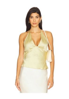 NIA Devon Top in Lemon. Size L. Also in S, XS, M, XL.