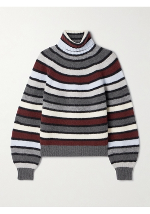 Proenza Schouler - Danea Striped Cashmere-blend Turtleneck Sweater - Multi - x small,small,medium,large,x large