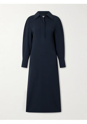 Victoria Beckham - Crepe Midi Dress - Blue - UK 4,UK 6,UK 8,UK 10,UK 12,UK 14,UK 16