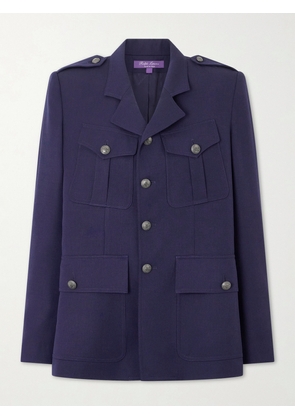 Ralph Lauren Collection - Annabeth Grain De Poudre Wool Jacket - Blue - US2,US4,US6,US8,US10,US12,US14