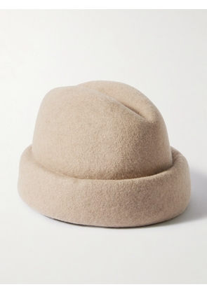 Gigi Burris - Sharina Wool-felt Beret - Cream - One size