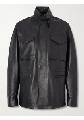 Gabriela Hearst - Darwin Leather Jacket - Black - x small,small